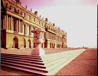 View of the garden facade by Louis Le Vau